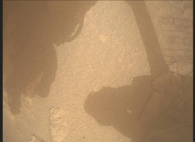 Sol 3631: Mars Descent Imager (MARDI)