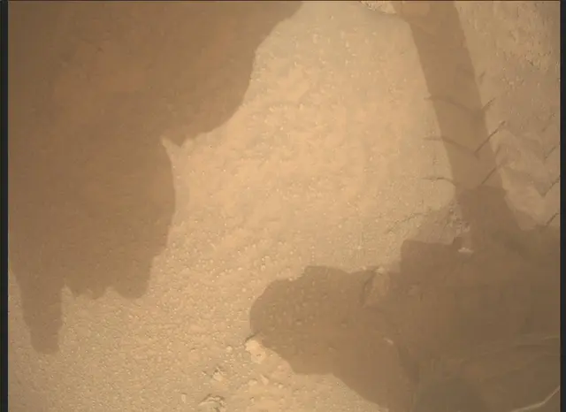 Sol 3631: Mars Descent Imager (MARDI)