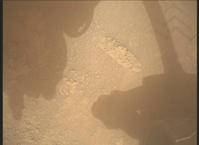 Sol 3631: Mars Descent Imager (MARDI)