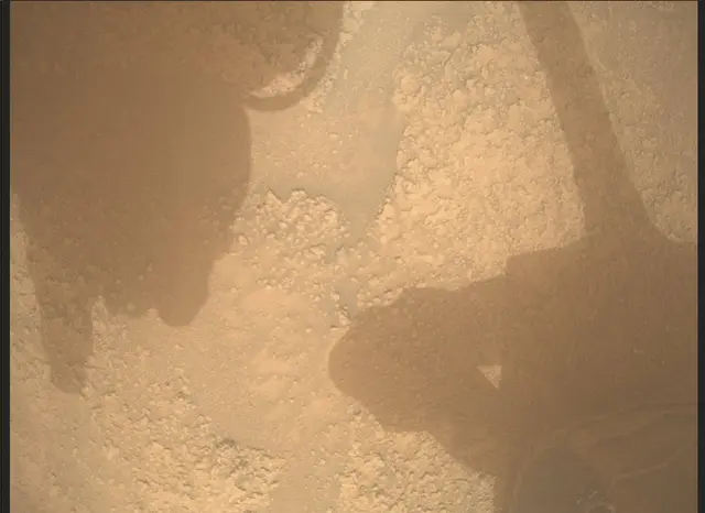 Sol 3631: Mars Descent Imager (MARDI)
