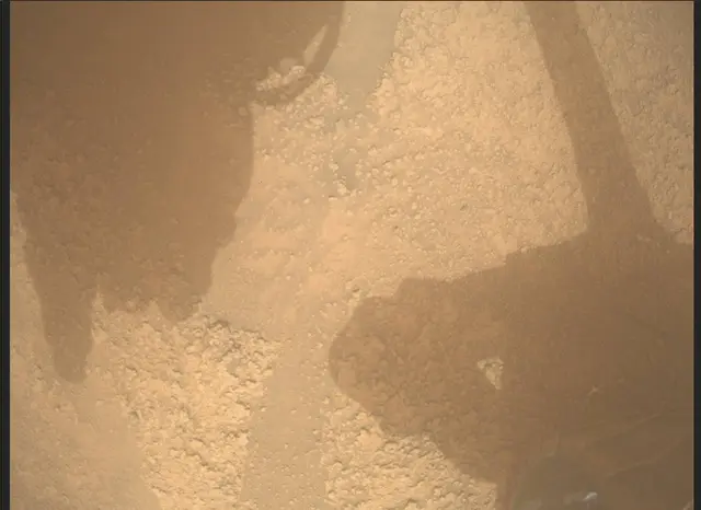 Sol 3631: Mars Descent Imager (MARDI)