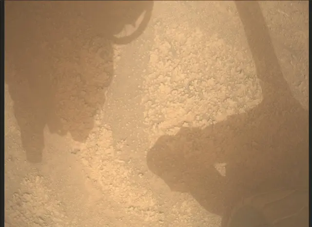 Sol 3631: Mars Descent Imager (MARDI)