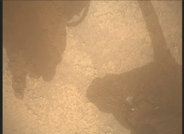 Sol 3631: Mars Descent Imager (MARDI)