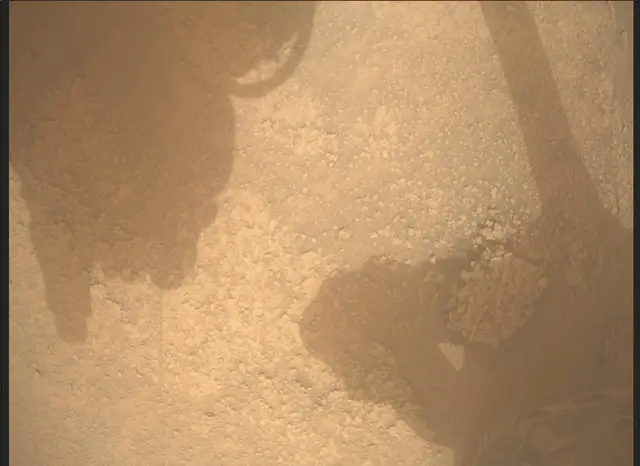 Sol 3631: Mars Descent Imager (MARDI)