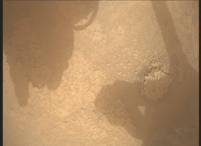 Sol 3631: Mars Descent Imager (MARDI)