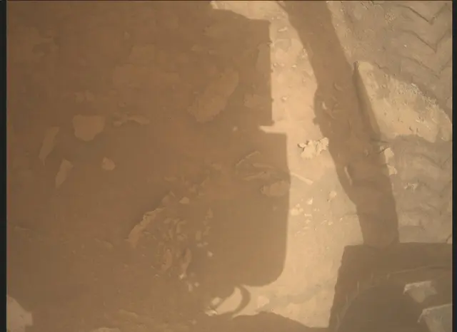 Sol 3651: Mars Descent Imager (MARDI)