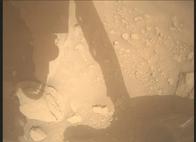Sol 3651: Mars Descent Imager (MARDI)