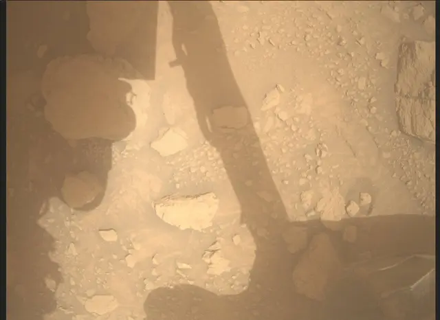 Sol 3651: Mars Descent Imager (MARDI)