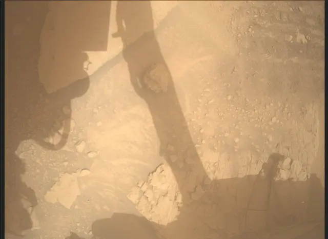 Sol 3651: Mars Descent Imager (MARDI)