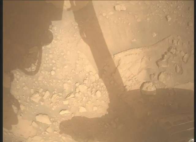 Sol 3651: Mars Descent Imager (MARDI)