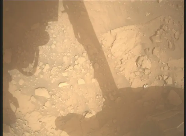 Sol 3651: Mars Descent Imager (MARDI)