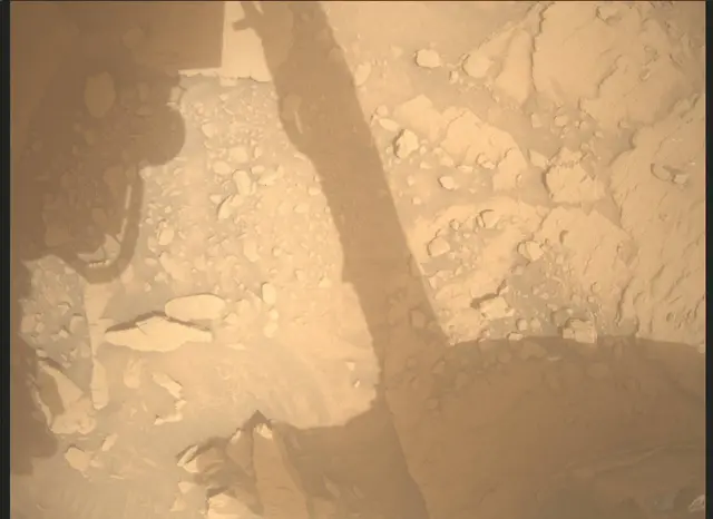 Sol 3651: Mars Descent Imager (MARDI)