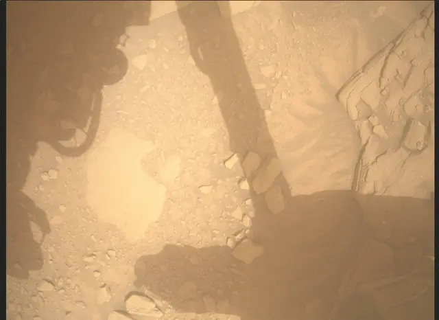 Sol 3651: Mars Descent Imager (MARDI)