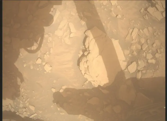 Sol 3651: Mars Descent Imager (MARDI)