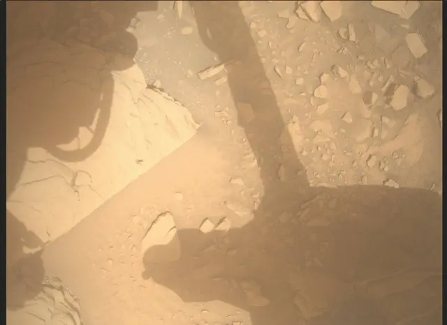 Sol 3651: Mars Descent Imager (MARDI)