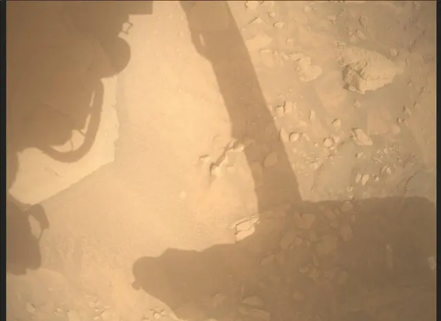 Sol 3651: Mars Descent Imager (MARDI)