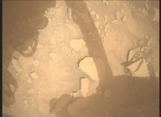 Sol 3651: Mars Descent Imager (MARDI)