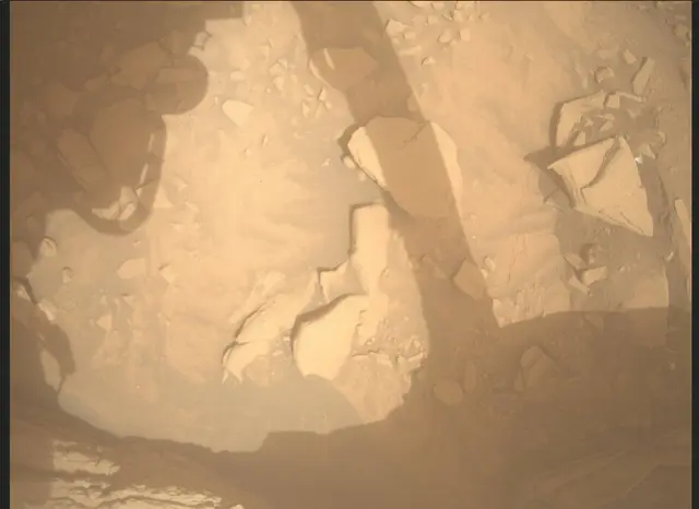 Sol 3651: Mars Descent Imager (MARDI)