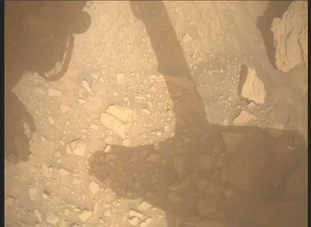 Sol 3651: Mars Descent Imager (MARDI)