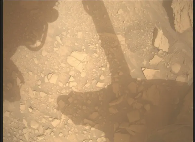 Sol 3651: Mars Descent Imager (MARDI)