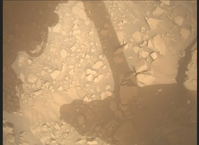 Sol 3651: Mars Descent Imager (MARDI)