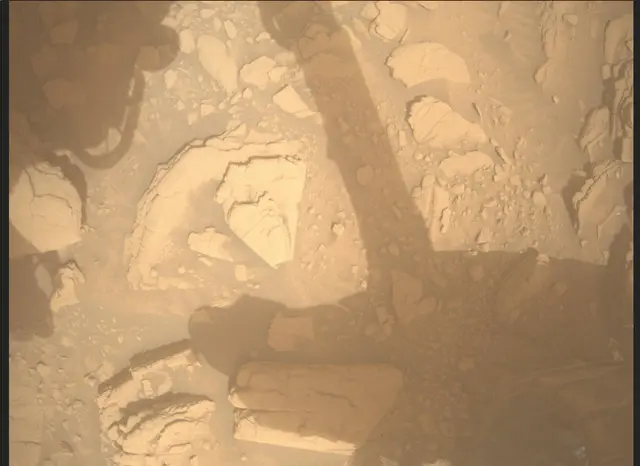 Sol 3651: Mars Descent Imager (MARDI)