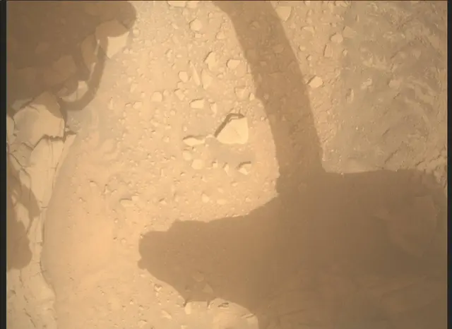 Sol 3651: Mars Descent Imager (MARDI)