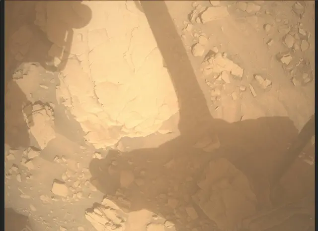 Sol 3651: Mars Descent Imager (MARDI)