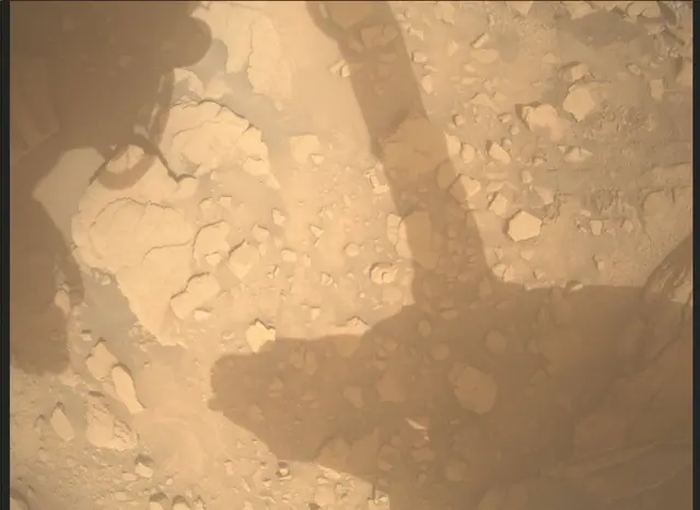 Sol 3651: Mars Descent Imager (MARDI)