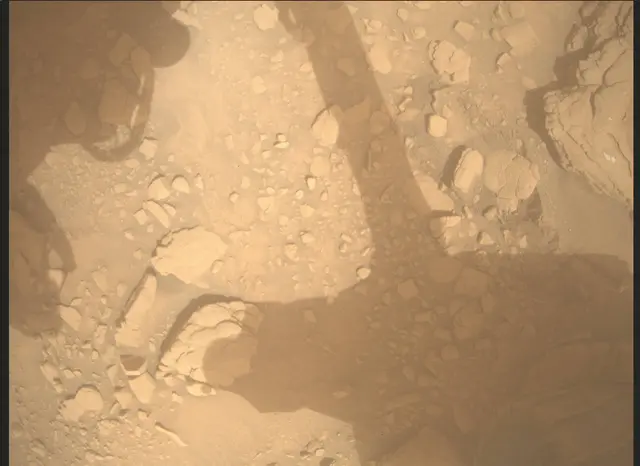 Sol 3651: Mars Descent Imager (MARDI)
