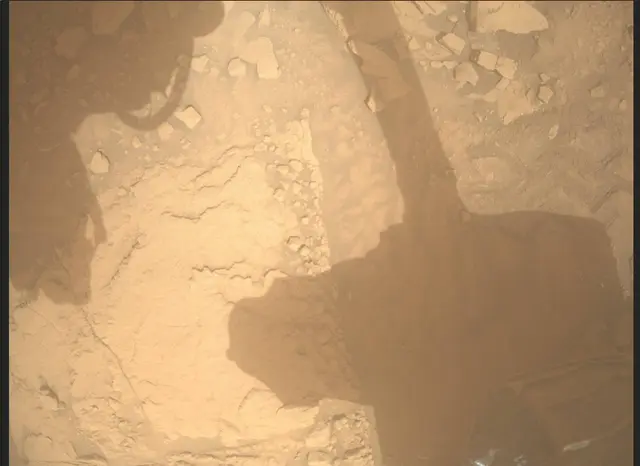 Sol 3651: Mars Descent Imager (MARDI)