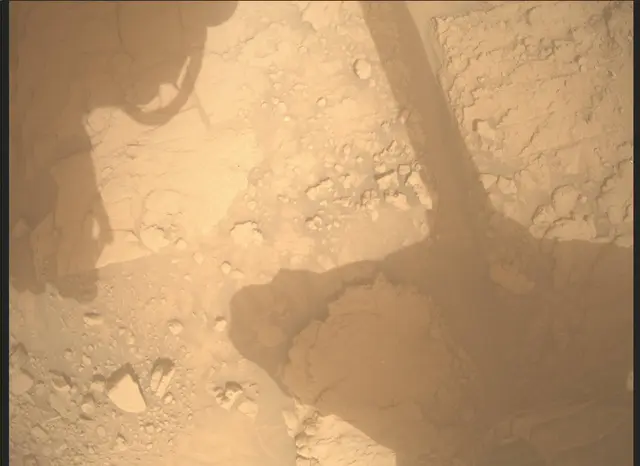 Sol 3651: Mars Descent Imager (MARDI)