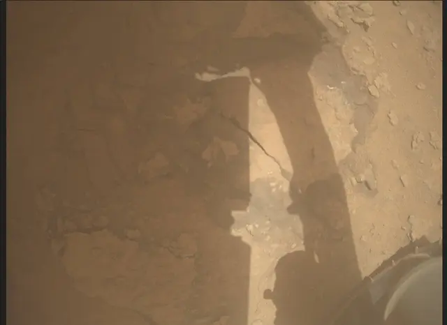Sol 3687: Mars Descent Imager (MARDI)