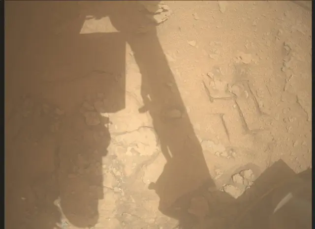 Sol 3687: Mars Descent Imager (MARDI)