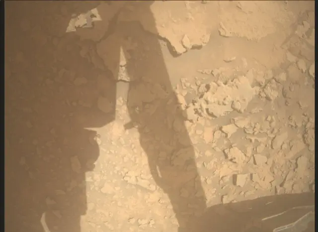 Sol 3687: Mars Descent Imager (MARDI)