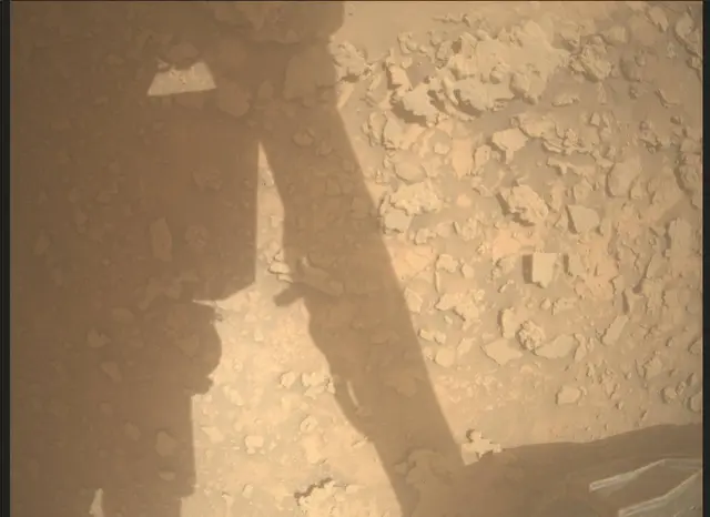 Sol 3687: Mars Descent Imager (MARDI)
