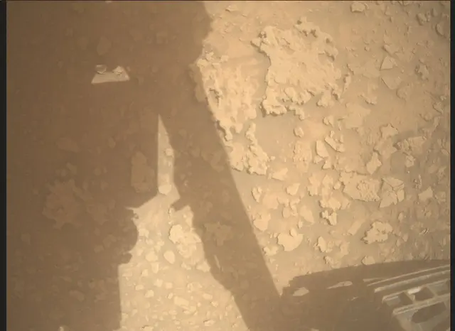 Sol 3687: Mars Descent Imager (MARDI)