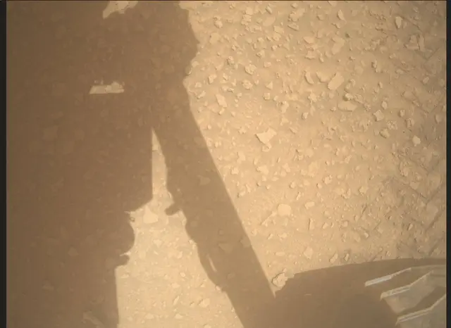 Sol 3687: Mars Descent Imager (MARDI)