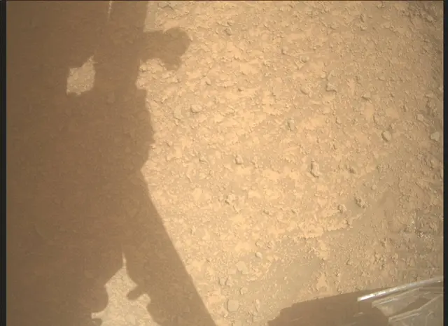 Sol 3687: Mars Descent Imager (MARDI)
