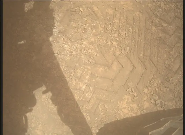 Sol 3687: Mars Descent Imager (MARDI)