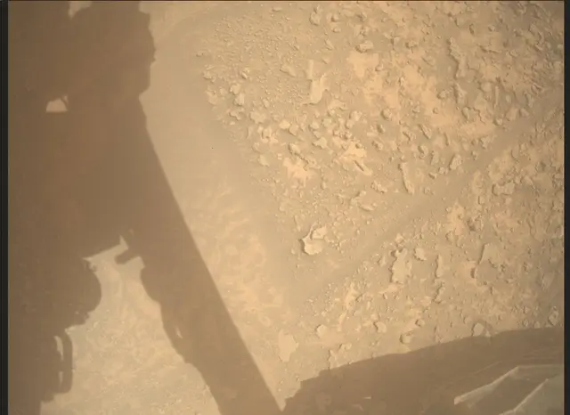 Sol 3687: Mars Descent Imager (MARDI)