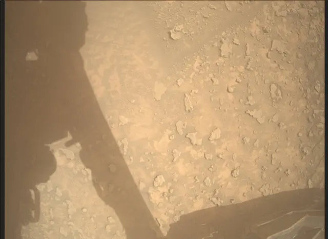 Sol 3687: Mars Descent Imager (MARDI)