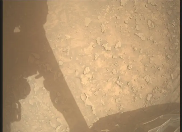 Sol 3687: Mars Descent Imager (MARDI)