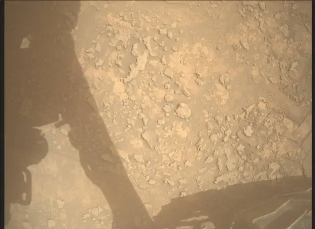 Sol 3687: Mars Descent Imager (MARDI)
