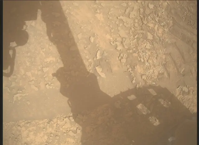 Sol 3687: Mars Descent Imager (MARDI)