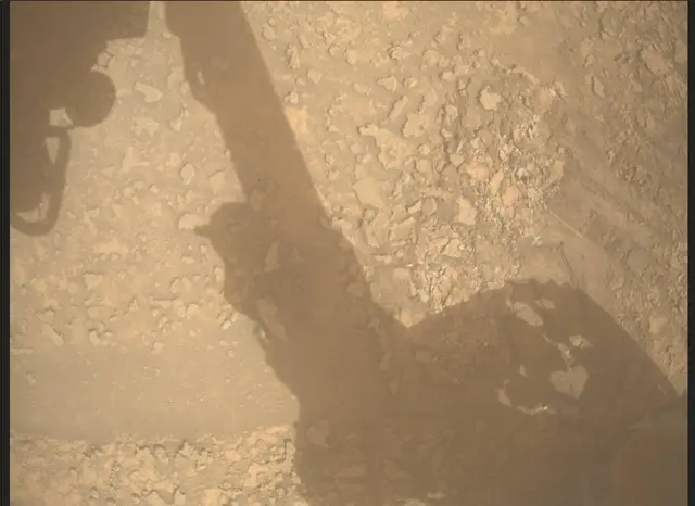 Sol 3687: Mars Descent Imager (MARDI)