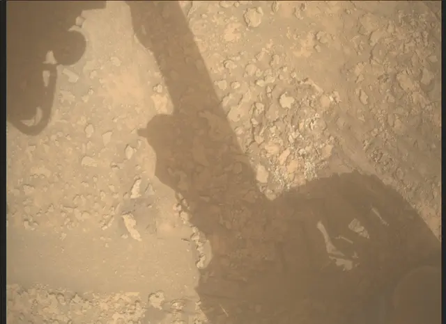 Sol 3687: Mars Descent Imager (MARDI)