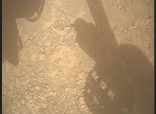 Sol 3687: Mars Descent Imager (MARDI)