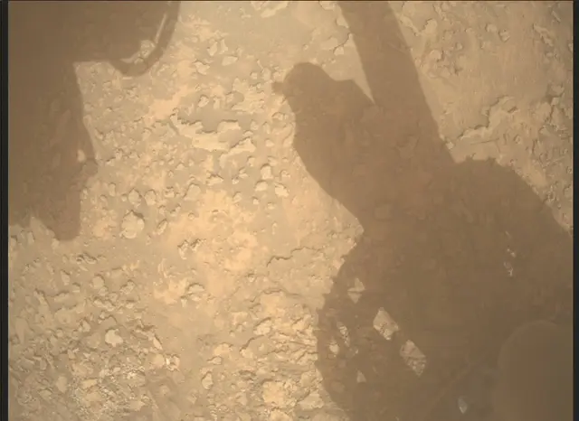 Sol 3687: Mars Descent Imager (MARDI)