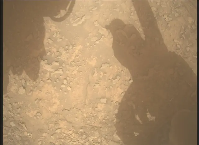 Sol 3687: Mars Descent Imager (MARDI)